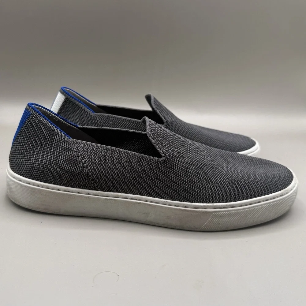 Rothys The Original Shoes‎ Womens Size 8 Slip On Anchor Textile Gray